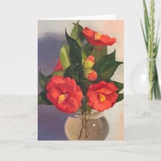 Kunstkarte, unbedruckte Innenseite. Kunst von Sara Karte