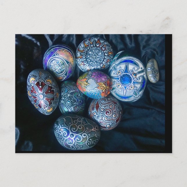 Kunstkarte von San Diego Künstler - Julie Ann Stri Postkarte (Vorderseite)