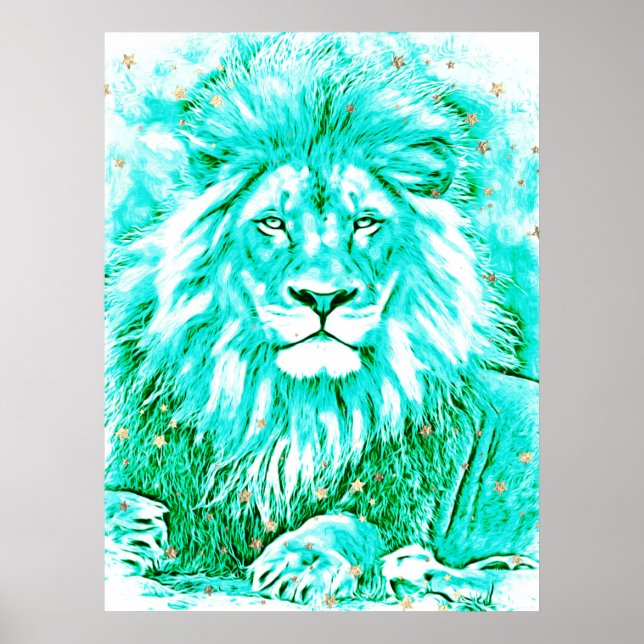 *~* Kunstkunst Kunst Kunst-Celestial LION AP23 Poster (Vorne)