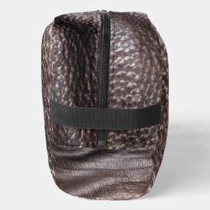 Kunstlederdruck-Cut-Sew-Tasche Waschbeutel