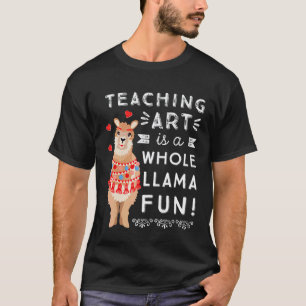 Kunstlehrer Dankbarkeit für Frauen Männer Ganzes L T-Shirt