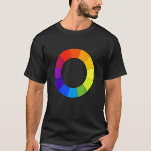 Kunstlehrer Farbkreis-Palette Maler Künstler Ar T-Shirt