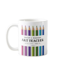 Kunstlehrer Geschenkidee personalisiert