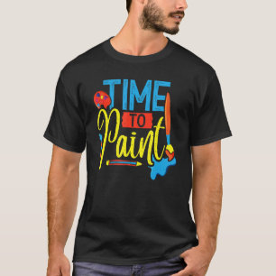 Kunstlehrer Paint Artist Künstlerische Kunsthandwe T-Shirt