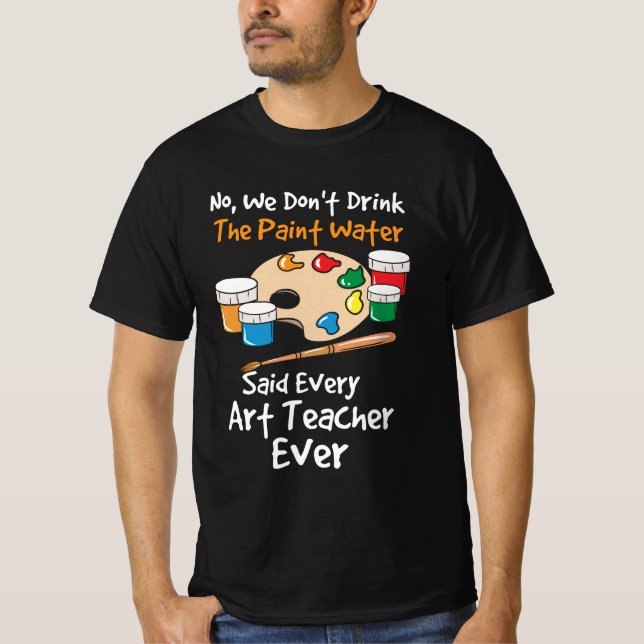 Kunstlehrer T-Shirt (Vorderseite)