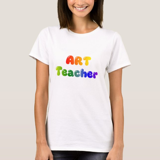 Kunstlehrer T-Shirt (Vorderseite)