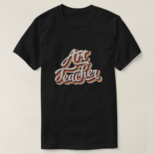 Kunstlehrer T-Shirt (Design vorne)