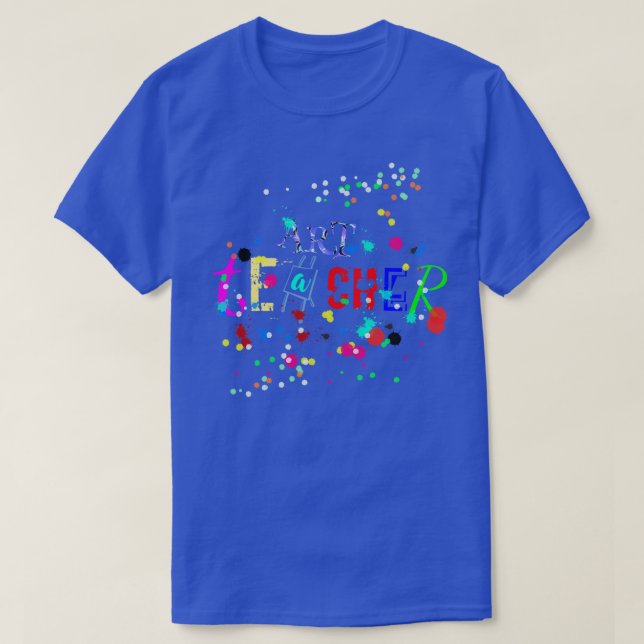 Kunstlehrer T-Shirt (Design vorne)