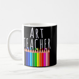 Kunstlehrer Zurück zur Schule Kreativ Künstler Ges Kaffeetasse