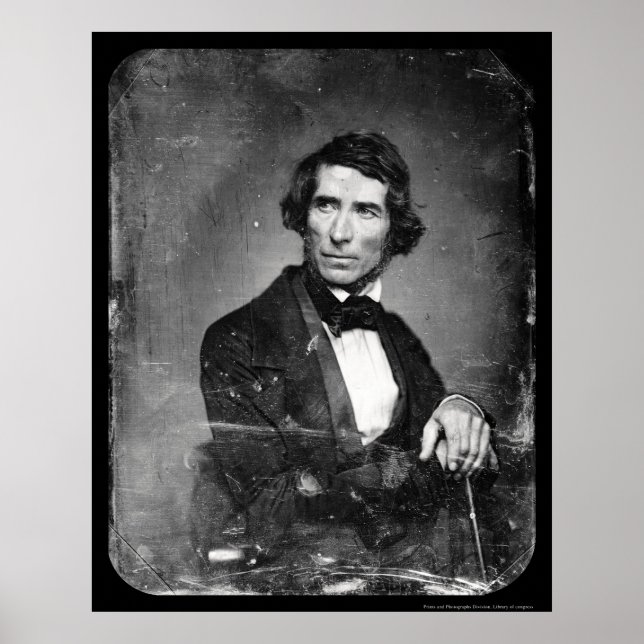 Künstler A. Durand Daguerreotype 1845 Poster (Vorne)