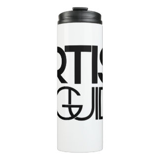 Künstler als Führer-weiße Reise-Tasse Thermosbecher