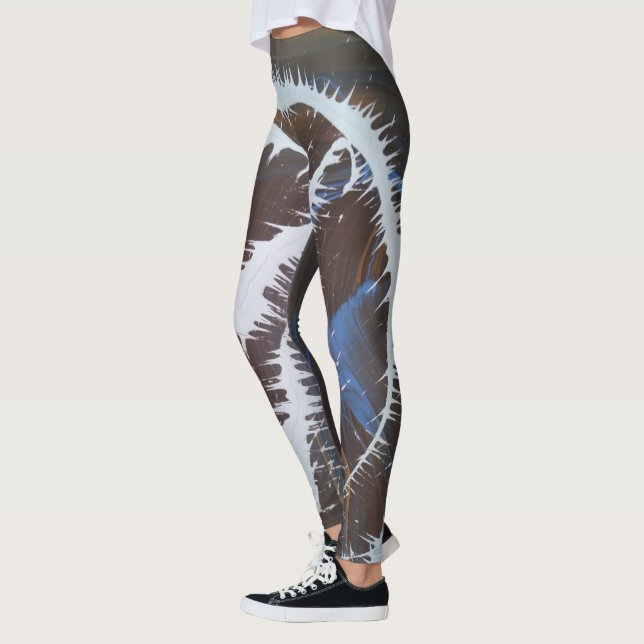 Künstler am Arbeitsplatz Leggings (Links)