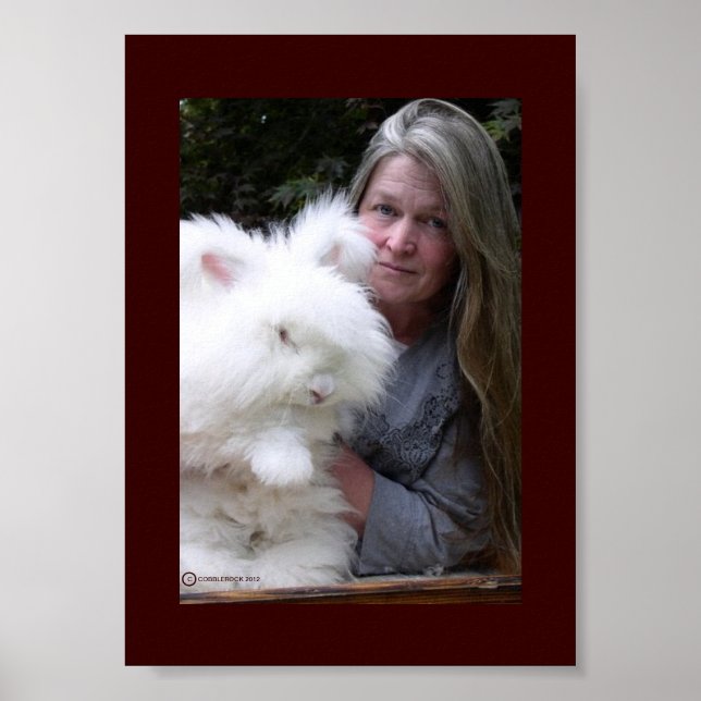 KÜNSTLER BILD W/BIG TYP POSTER (Vorne)