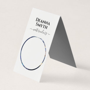 KÜNSTLER Einzigartiger Zelt-Falten-Visitenkarte Visitenkarten