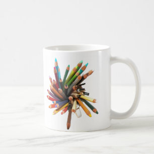 Künstler farbige Öl-Bleistifte Tasse