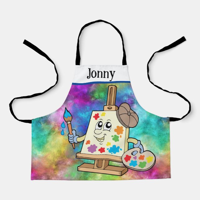 Künstler für Kinder  Schürze (Vorderseite)