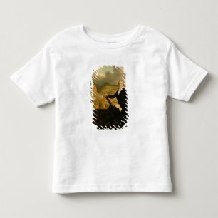 Künstler in einer italienischen Stadt Kleinkind T-shirt
