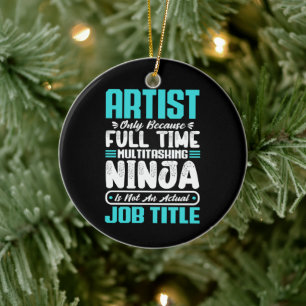 Künstler Job Titel Beruf Künstlerisch Kunst Kreati Keramik Ornament