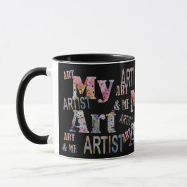 Künstler-Kunst-künstlerisches künstlerisches Tasse