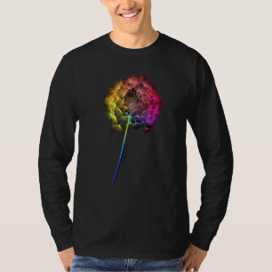 Künstler Löwenzahn Garten Regenbogen Blume T-Shirt