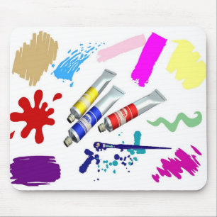 Künstler oben mousepad