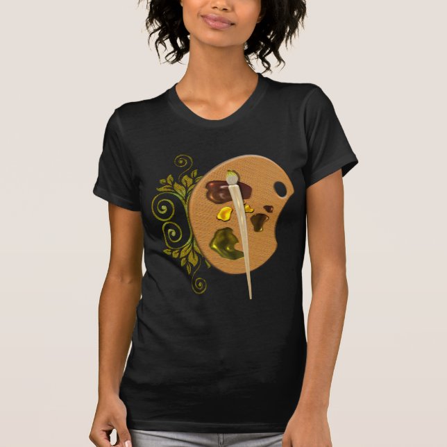 Künstler-Palette T-Shirt (Vorderseite)