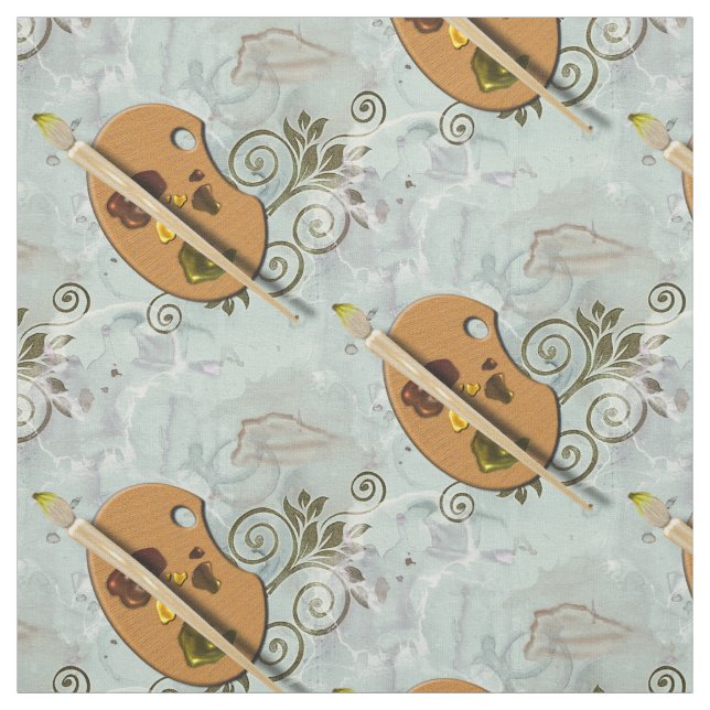 Künstler-Paletten-Malerei Stoff (Muster)