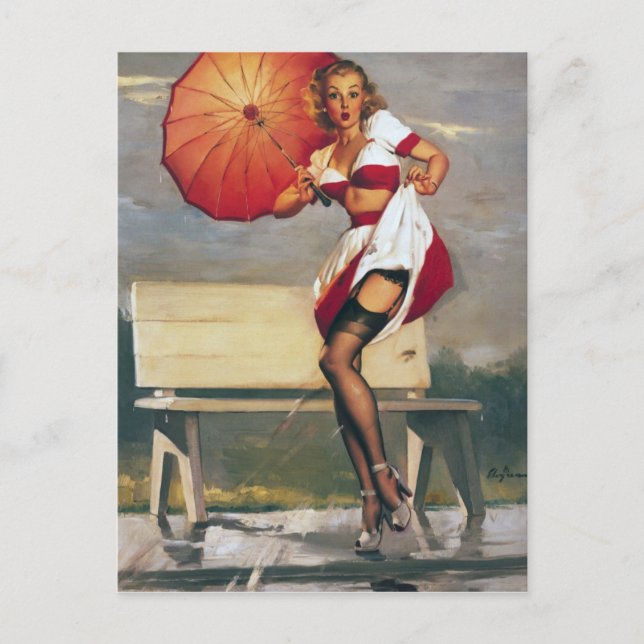 Künstler Postkarte (Vorderseite)