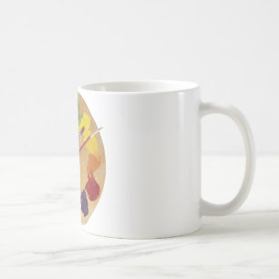 Künstler ` s Paletten-Farbrad Tasse