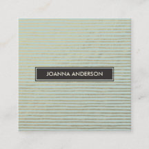 KÜNSTLER SILVER AQUA SKETCH STRIPED LINE PATTER