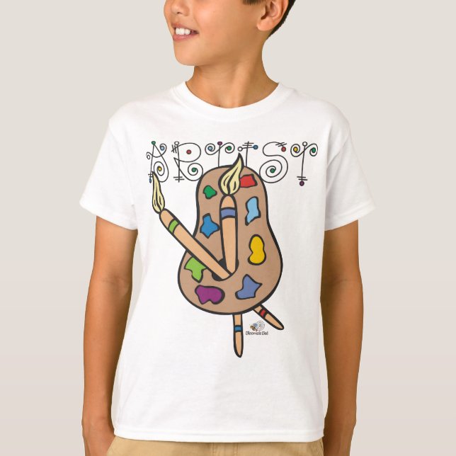 Künstler T-Shirt (Vorderseite)