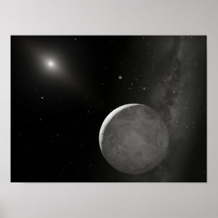 Künstlerbegriff Kuiper Belt Objekt Poster
