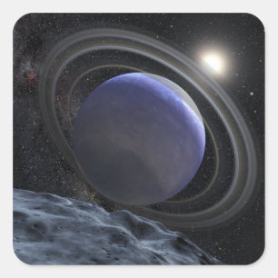 Künstlerbild Quadratischer Aufkleber