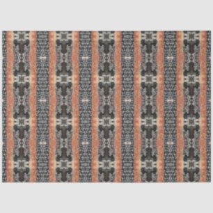 Künstlerbraun Orange Große Abstrakt Geometrie Seidenpapier