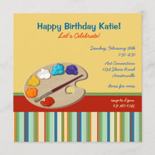 Künstlereinladung Einladung