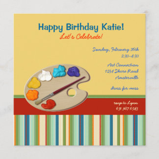 Künstlereinladung Einladung