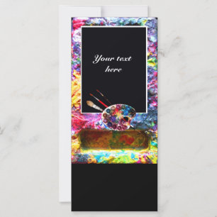 KÜNSTLERFARBPALETTE UND BRUSHES - Kunstgegenstände