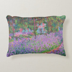 Künstlergarten in Giverny von Claude Monet Dekokissen