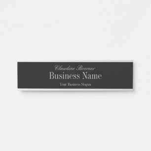 Künstlergeschäft mit individuell anpassbarer Namen Türschild