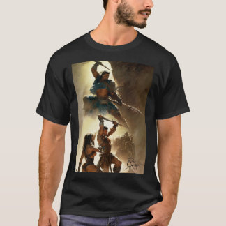 Künstlerin, bekannt als Don Castillo Artist auf de T-Shirt