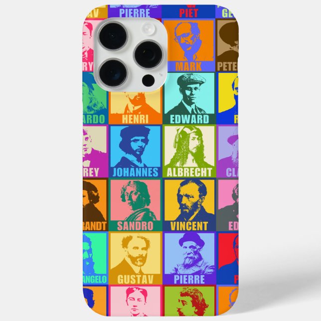 Künstlerin | Moderner Pop Art iPhone / iPad Gehäus Case-Mate iPhone Hülle (Rückseite)