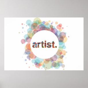 Künstlerin Poster