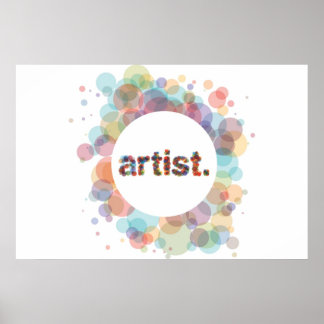 Künstlerin Poster