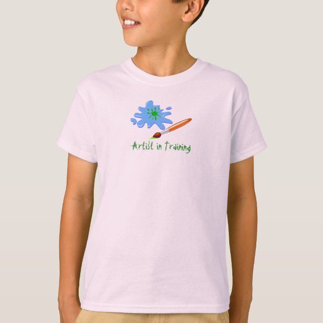 Künstlerin T-Shirt (Vorderseite)