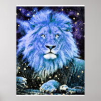 *~* Künstlerisch AP23 Artistic Celestial Blue LION