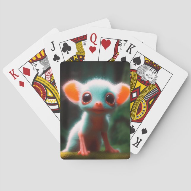 Künstlerisch Critter Spielkarten (Rückseite)