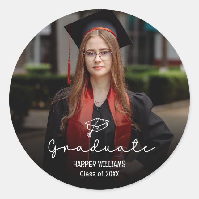 Künstlerisch Doodles Abschluss Stickers Umschlag A (Vorderseite)