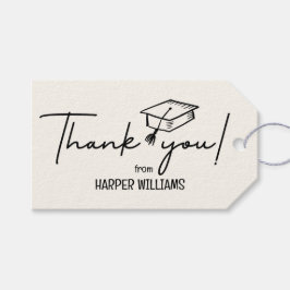 Künstlerisch Doodles Editable Color Abschluss Gefa Geschenkanhänger