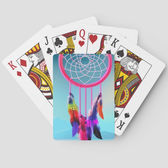 Künstlerisch Dream Catcher Spielkarten (Rückseite)