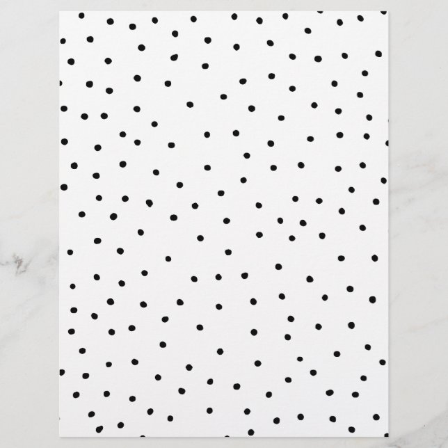 Künstlerisch elegante schwarzweiße handgezeichnete flyer (Vorne)